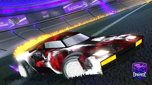A Rocket League car design from Letsgo12