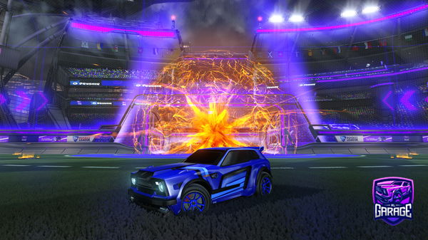 A Rocket League car design from Zirered