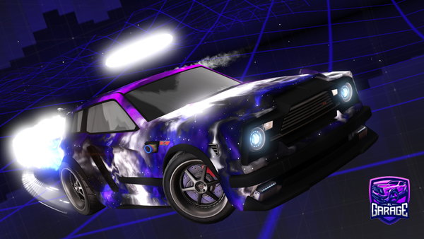 A Rocket League car design from Frostnite_Joel