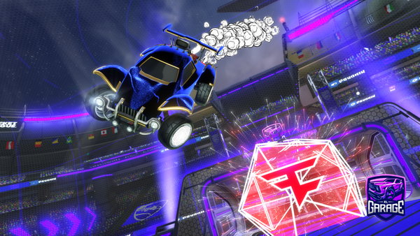 A Rocket League car design from RocketBisq