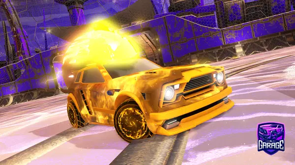 A Rocket League car design from TensiveZexal