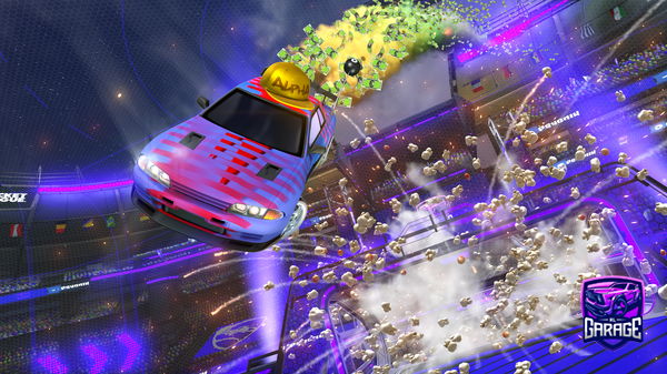 A Rocket League car design from bamachris96