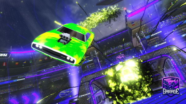 A Rocket League car design from bobatryu