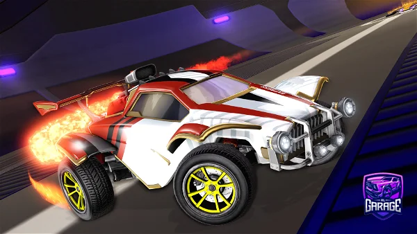 A Rocket League car design from Gizmoutatime