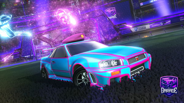 A Rocket League car design from -ShempanzeSaratovskaya-