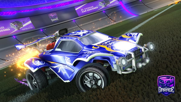 A Rocket League car design from JosipG9021
