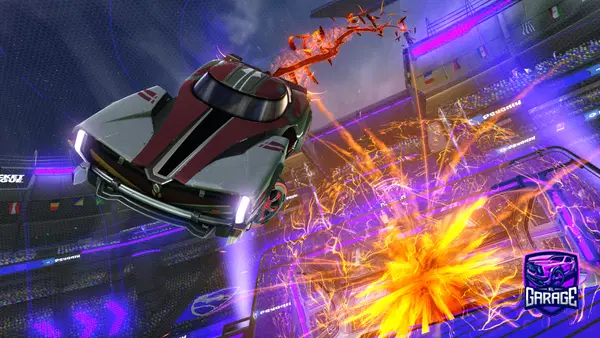 A Rocket League car design from BALLZtoDAwall