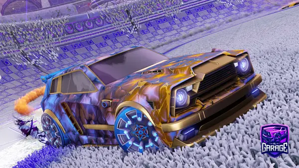A Rocket League car design from B0ttson