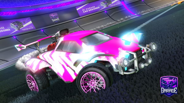 A Rocket League car design from RLGarage