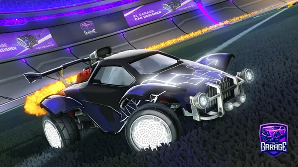 A Rocket League car design from Poweredplayer