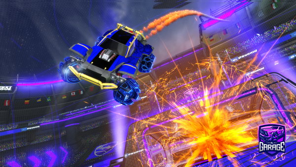 A Rocket League car design from Sippincoffie