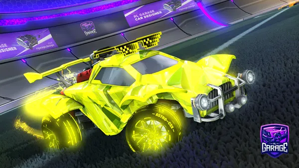 A Rocket League car design from ravi666