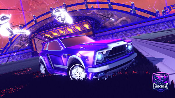 A Rocket League car design from tsm_omar27