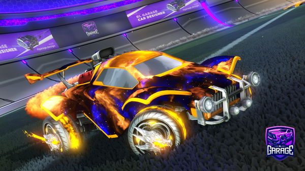 A Rocket League car design from Mattie01
