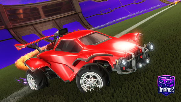 A Rocket League car design from wafflesaregreat