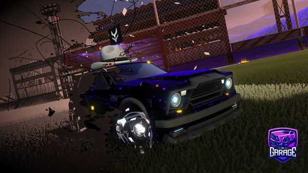 A Rocket League car design from aaronblumenow