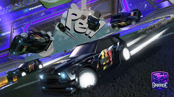 A Rocket League car design from Nerfado