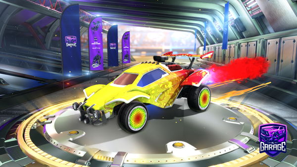 A Rocket League car design from BobbusTheBlobbus