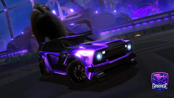 A Rocket League car design from MonkeyDAstra