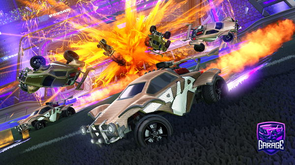 A Rocket League car design from BLOOZE_CLASSIX