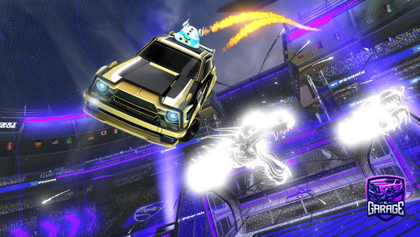 A Rocket League car design from Saelzin