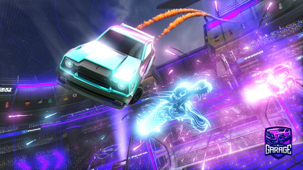 A Rocket League car design from krish136ffin