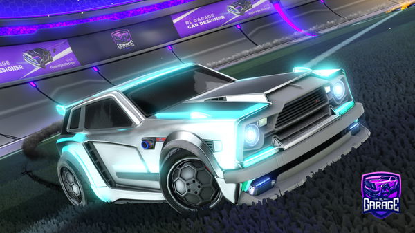 A Rocket League car design from archie_phd10