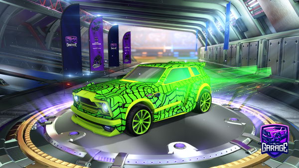 A Rocket League car design from BlackBoiz