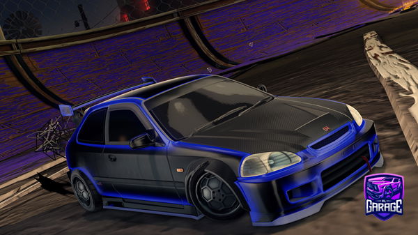 A Rocket League car design from Crispyyyy38