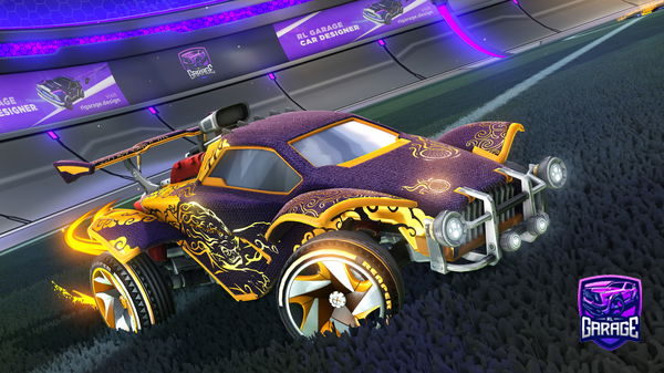 A Rocket League car design from TheGoodBoi119