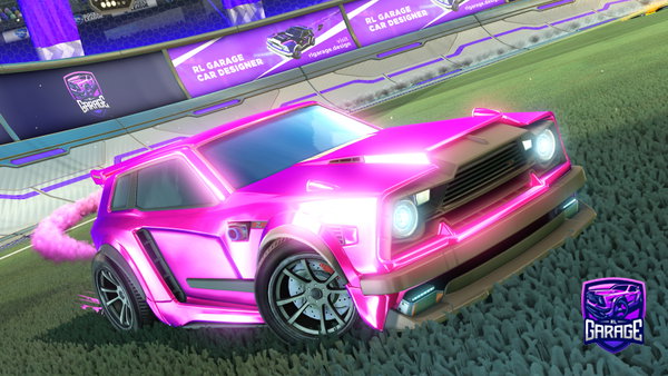 A Rocket League car design from supergigachibre