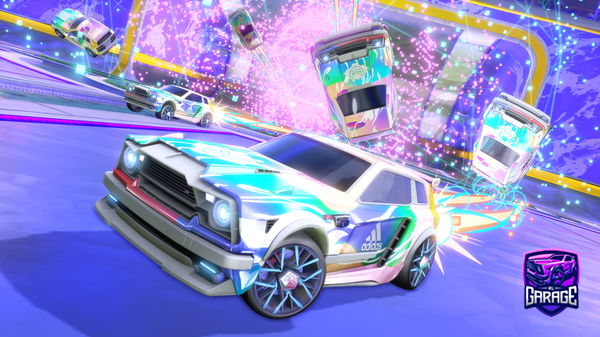 A Rocket League car design from abrokenlink
