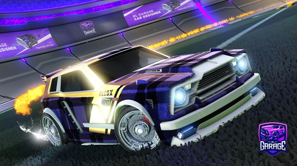 A Rocket League car design from Coskye