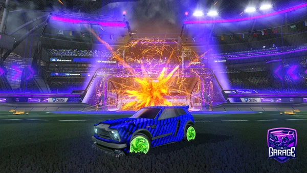 A Rocket League car design from ShadowMike3