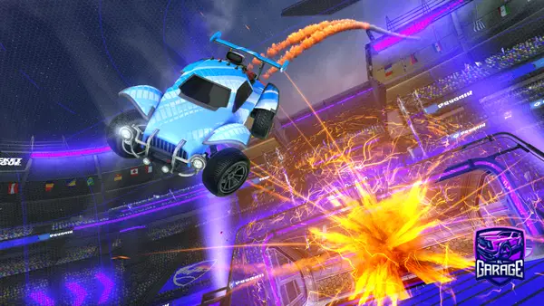 A Rocket League car design from Erbse
