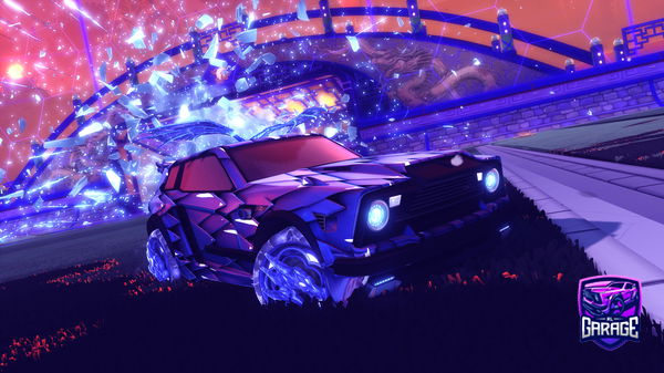 A Rocket League car design from happyhippy11