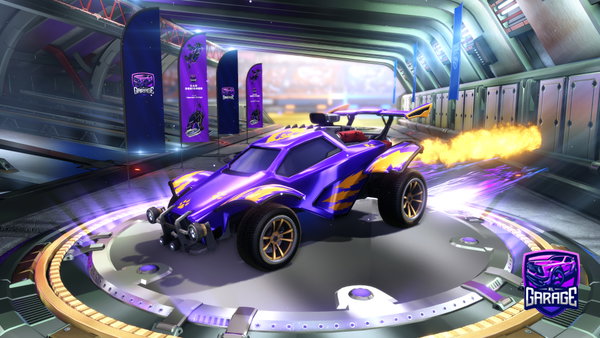 A Rocket League car design from Saminf