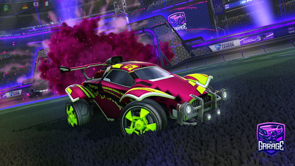 A Rocket League car design from Natrivm