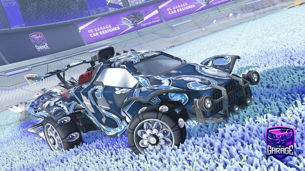 A Rocket League car design from Thatright