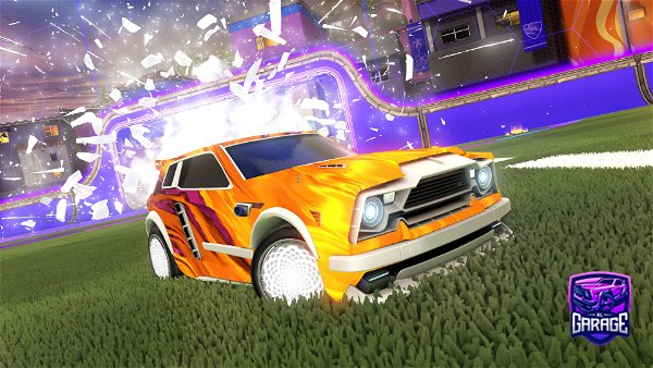 A Rocket League car design from TeoMax10