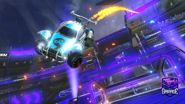 A Rocket League car design from iiglassy