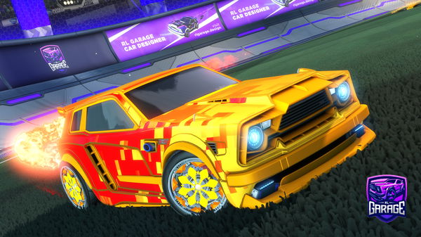 A Rocket League car design from gys-gamer