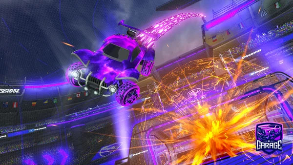 A Rocket League car design from Tavianbryce06