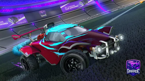 A Rocket League car design from rafaellxx06