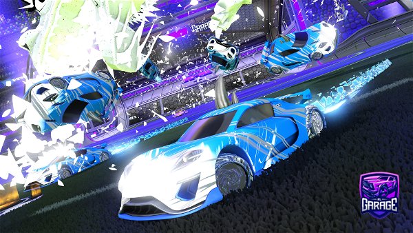 A Rocket League car design from Jaws088