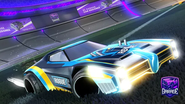 A Rocket League car design from Sharkie-Boy
