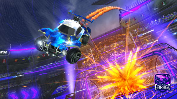 A Rocket League car design from XxX2PANDA2XxX