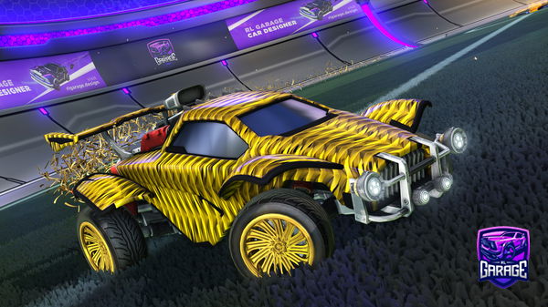 A Rocket League car design from SuperCayse