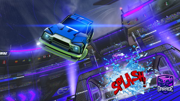 A Rocket League car design from Xnvysgood