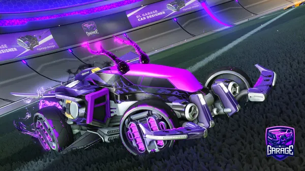 A Rocket League car design from SALOC1N